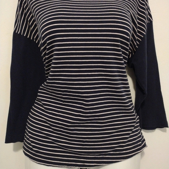 Lauren Active Ralph Lauren - Striped 3 Quarter Top - Picture 3 of 11